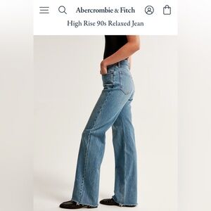 Abercrombie 90s relaxed high waist jeans